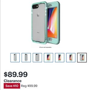 iPhone 7/8 Lifeproof Nuud Case